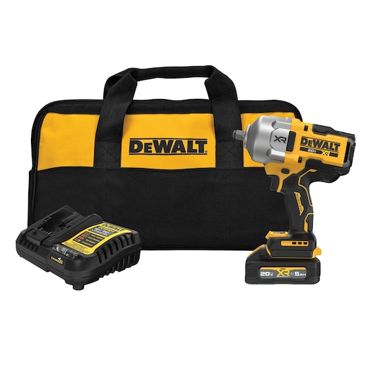 DEWALT 20V MAX  XR® High Torque 1/2" Impact Wrench Kit