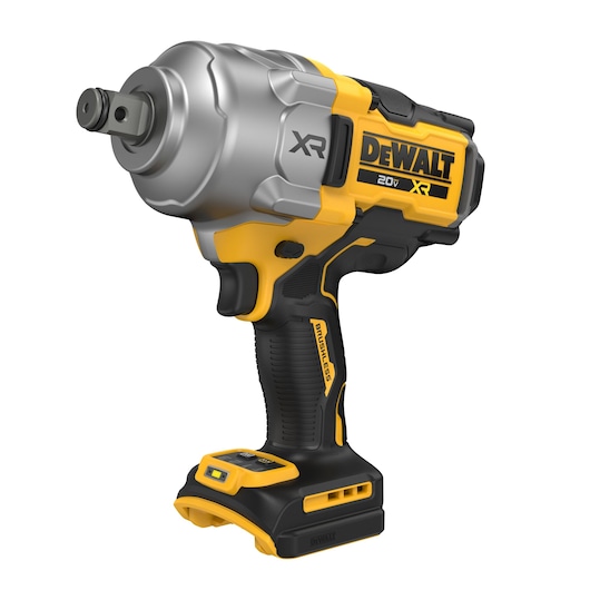 DEWALT 20V MAX  XR® High Torque 3/4" Impact Wrench front side angled view (Tool Only)
