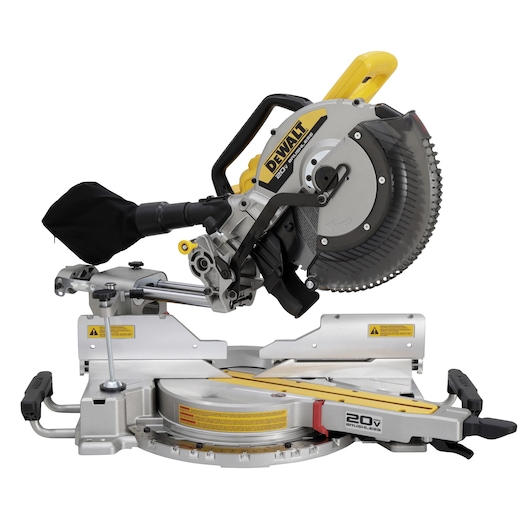 20V MAX* XR® 12in. Double Bevel Sliding Miter Saw Kit on white