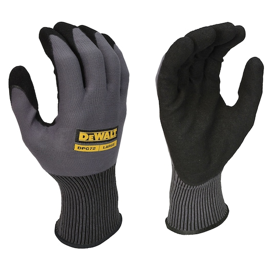 DEWALT Gray and Black Protective Gloves