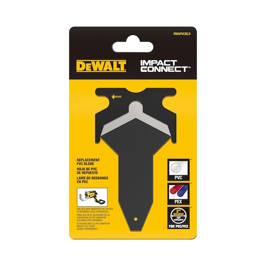 DEWALT IMPACT CONNECT PVC/PEX Pipe Cutter Blade
