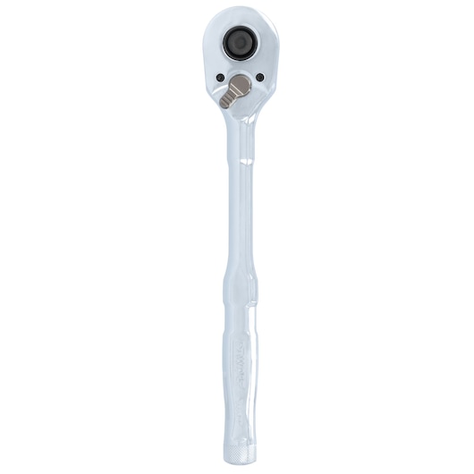 DEWALT® TOUGHSERIES™ DWMT45021 1/2 Inch Drive 144 Tooth Quick Release Ratchet front side on white at a profile view